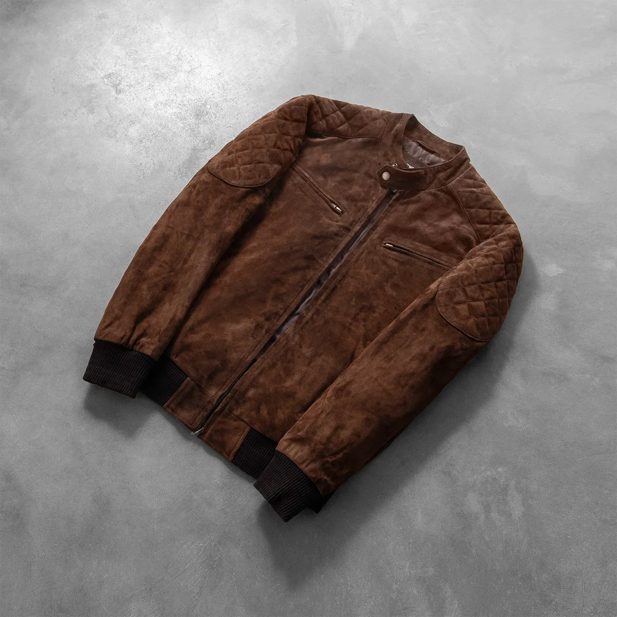 Sven Blouson Bomber en Cuir pour Homme – Vue produit alternative 7