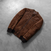 Sven Blouson Bomber en Cuir pour Homme – Vue produit alternative 7