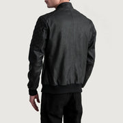 Sven Blouson Bomber en Cuir pour Homme – Vue produit alternative 6