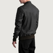 Sven Blouson Bomber en Cuir pour Homme – Vue produit alternative 6
