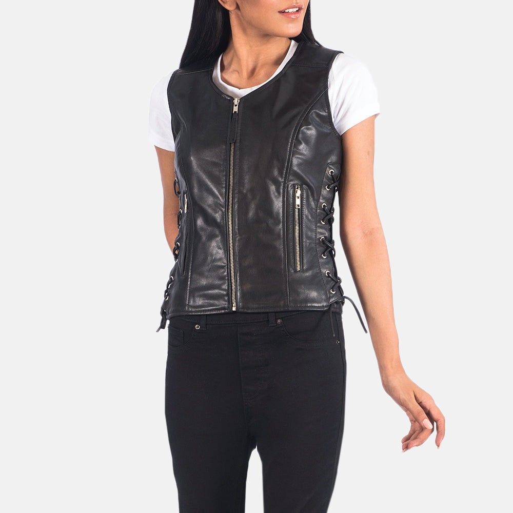 Vue intérieure Showing Quilted Polyester Lining &amp; Deux poches intérieures
