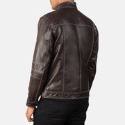 Youngster Veste Motard en Cuir pour Homme – Vue produit alternative 5