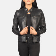 
Zenna Blouson Bombardier en Cuir pour Femme – alternate product view 1