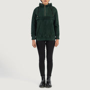 Zest Hooded Pullover Veste en Cuir pour Femme – Vue produit alternative 3